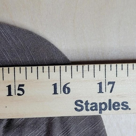 Banana Republic Taupe Brown Open Cardigan Jacket Women Size Medium Petite - Picture 6 of 9